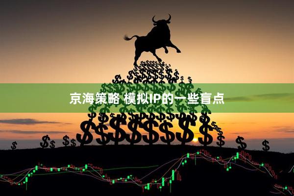 京海策略 模拟IP的一些盲点